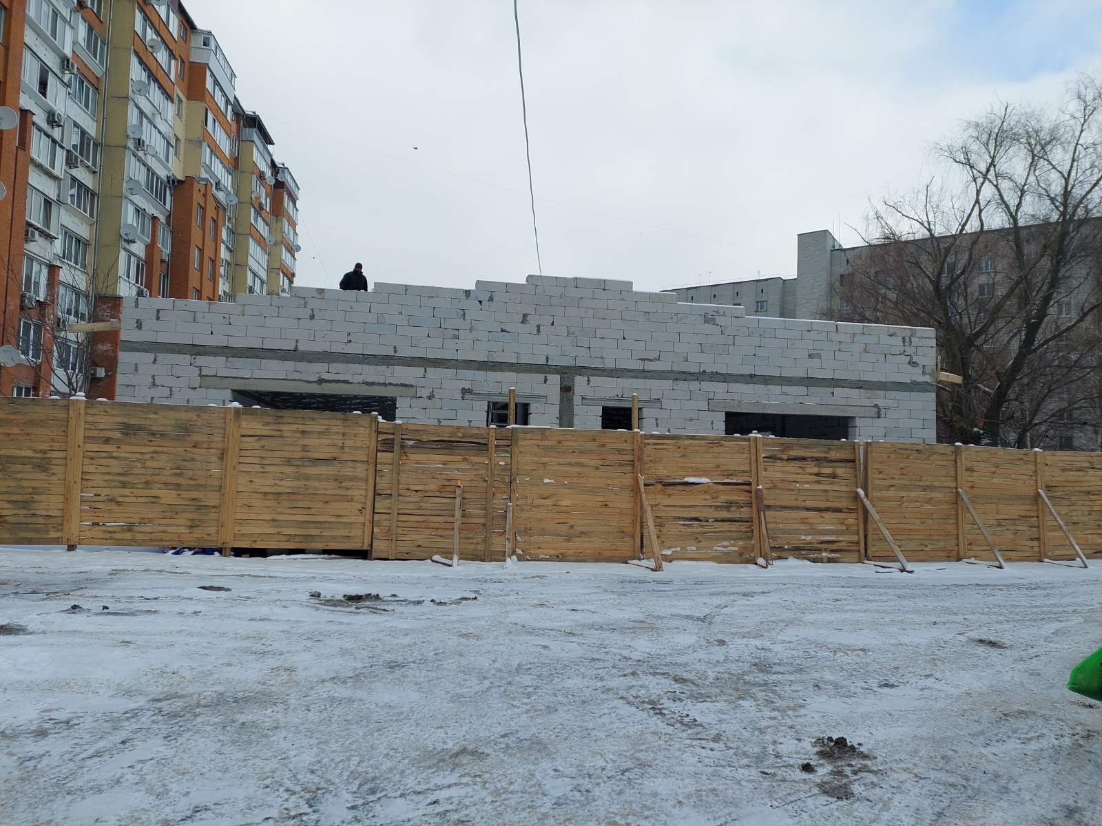 будівництво на Незалежності, 16-Д