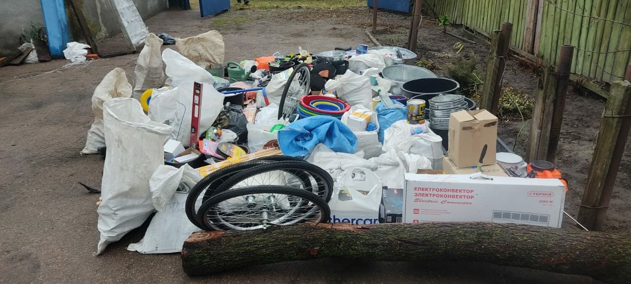 мародерство у Богданівці