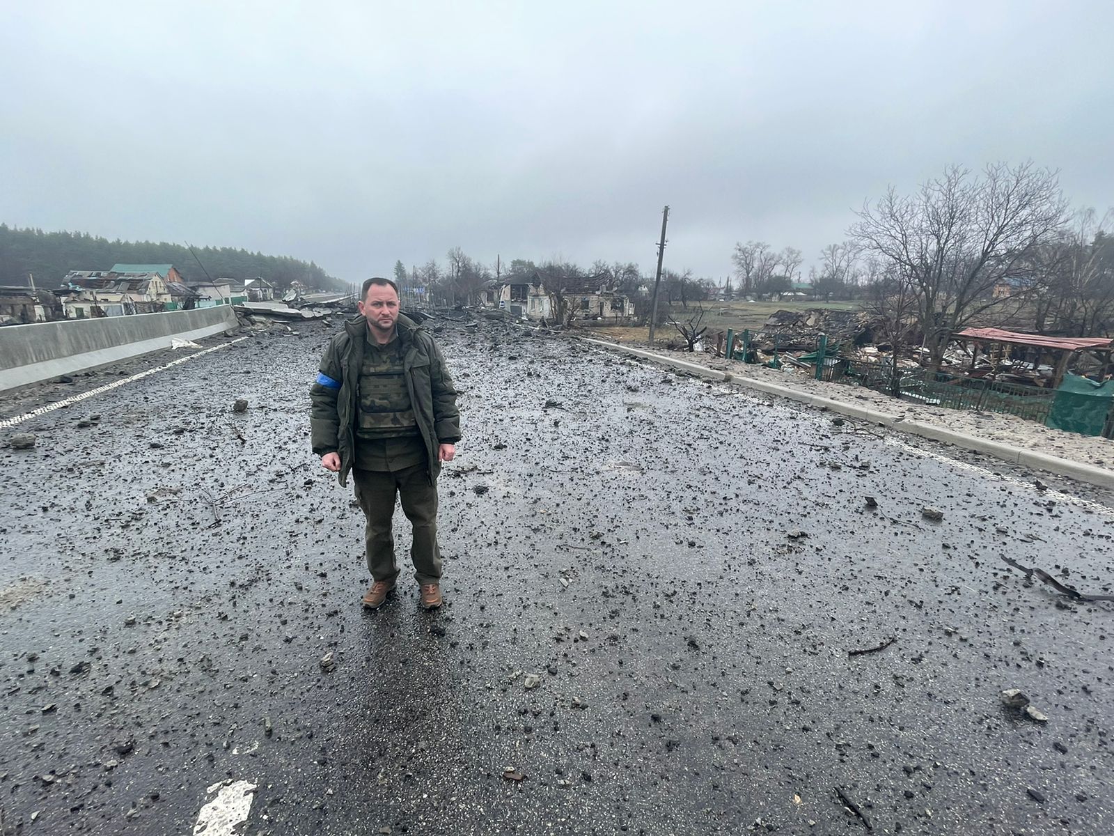 дорога біля Залісся