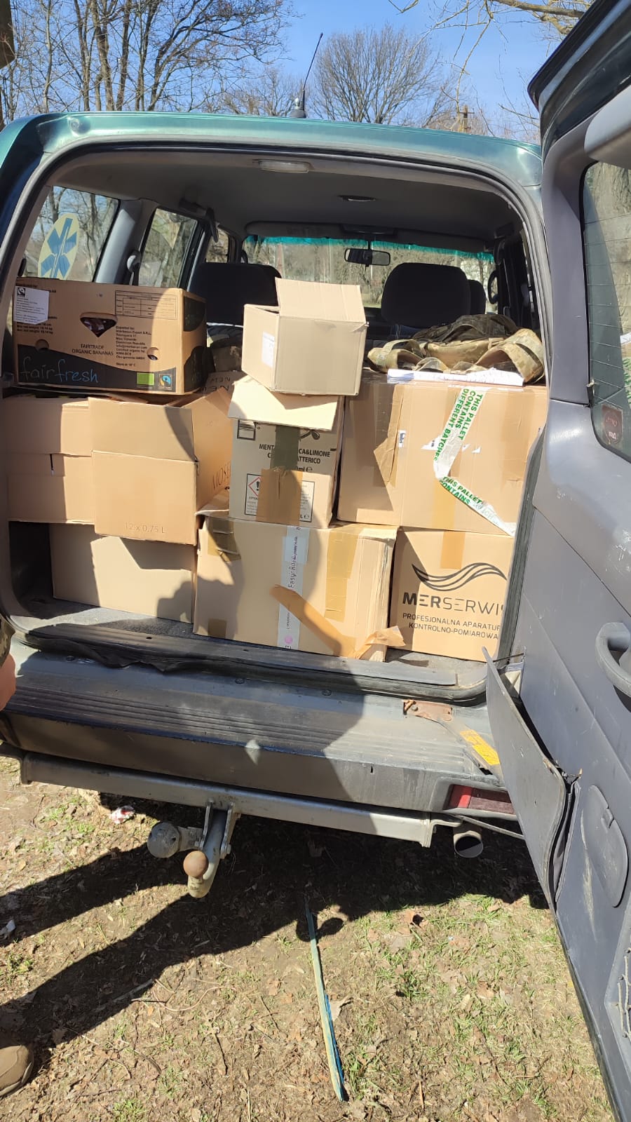 Заворичі, гуманітарна допомога