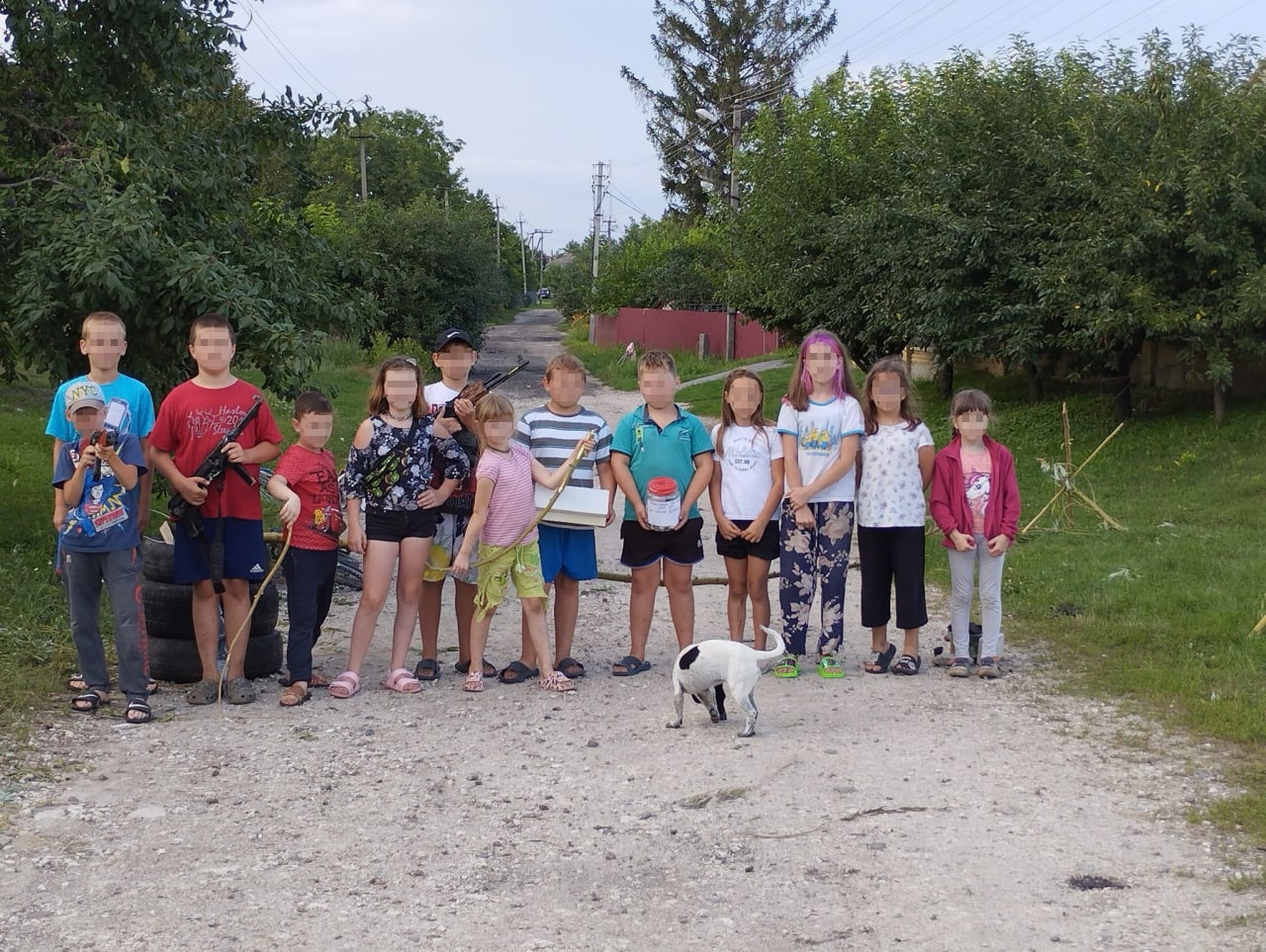 діти-волонтери в Баришівці