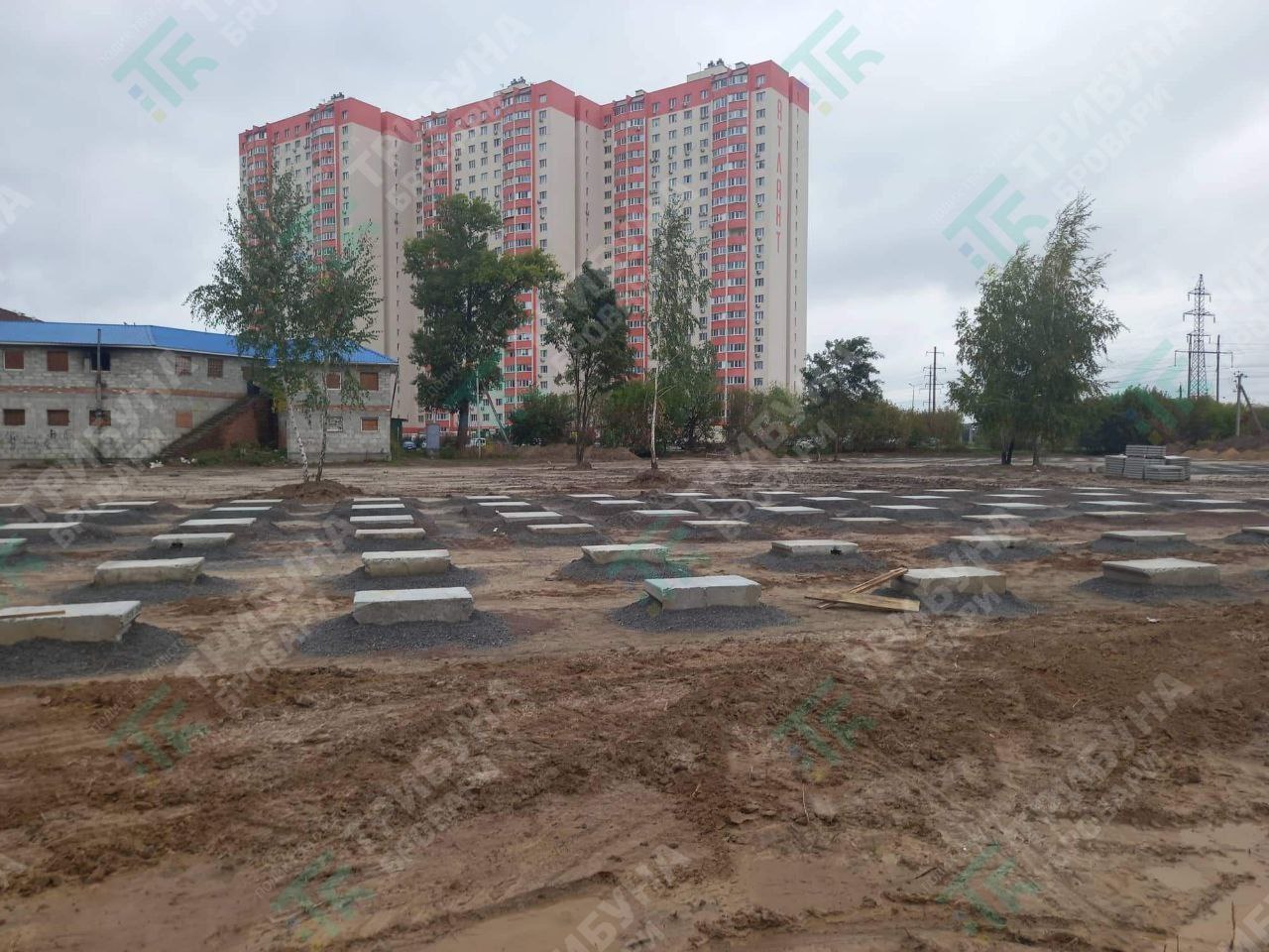 модульне містечко в Броварах