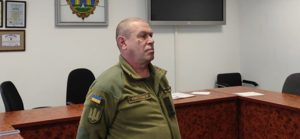 командир ДФТГ Олександр Лисенко