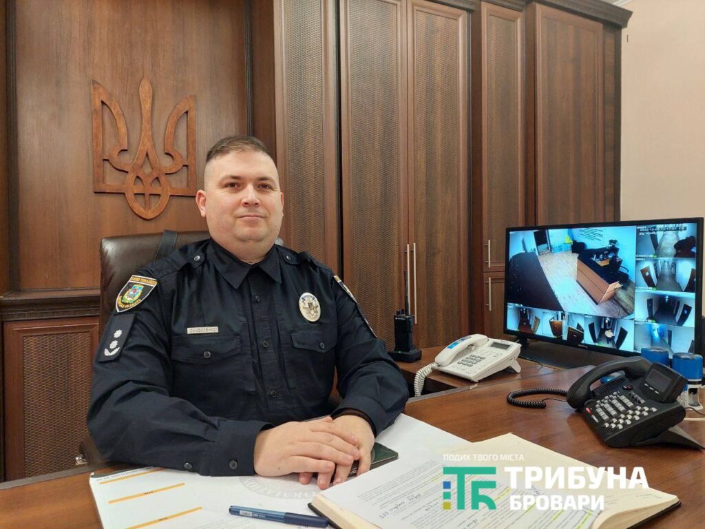 Кирило Самойленко про нові обов’язки броварської поліції в умовах війни і «старі» резонансні кримінальні справи Кирило Самойленко