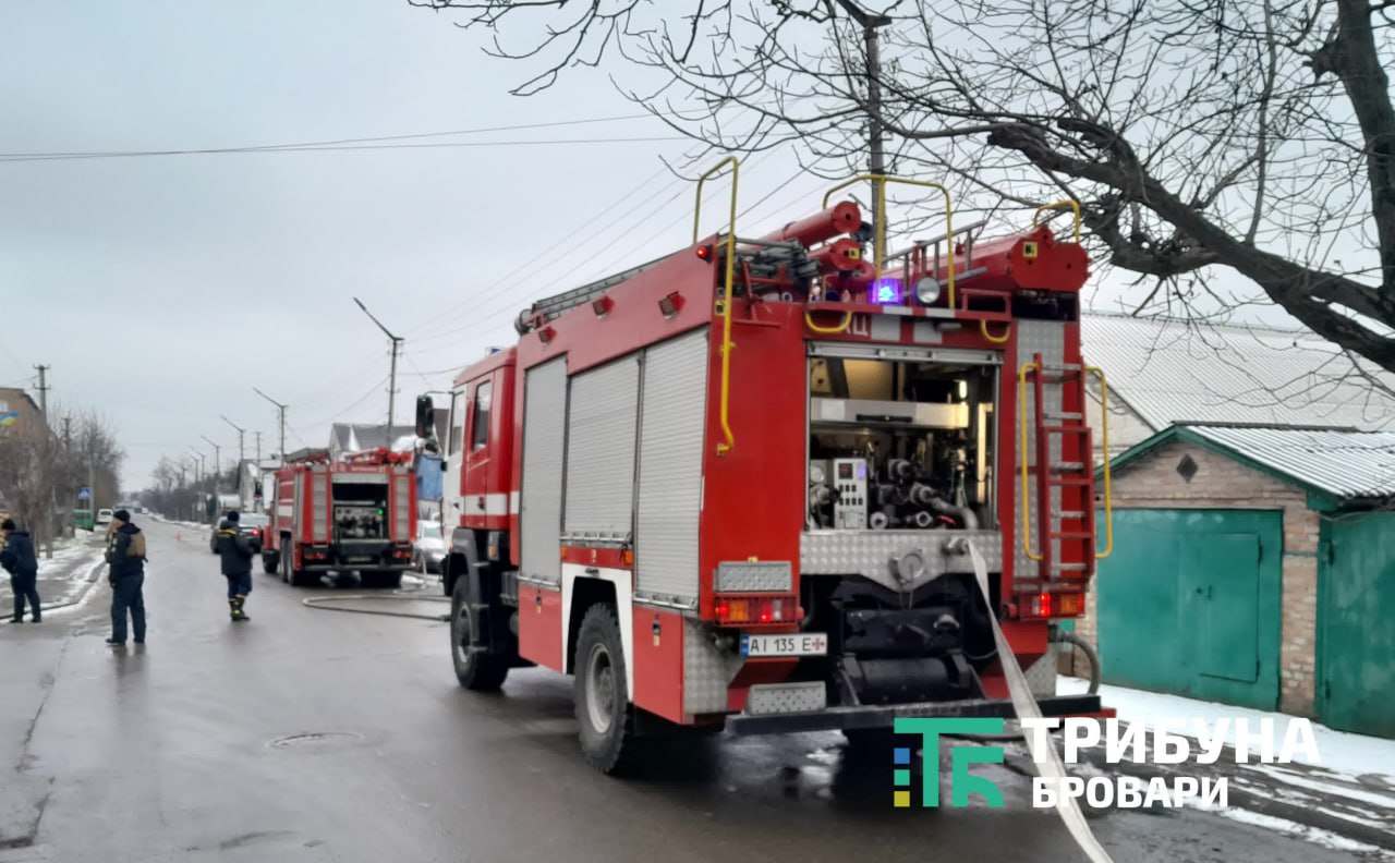 пожежа в Броварах