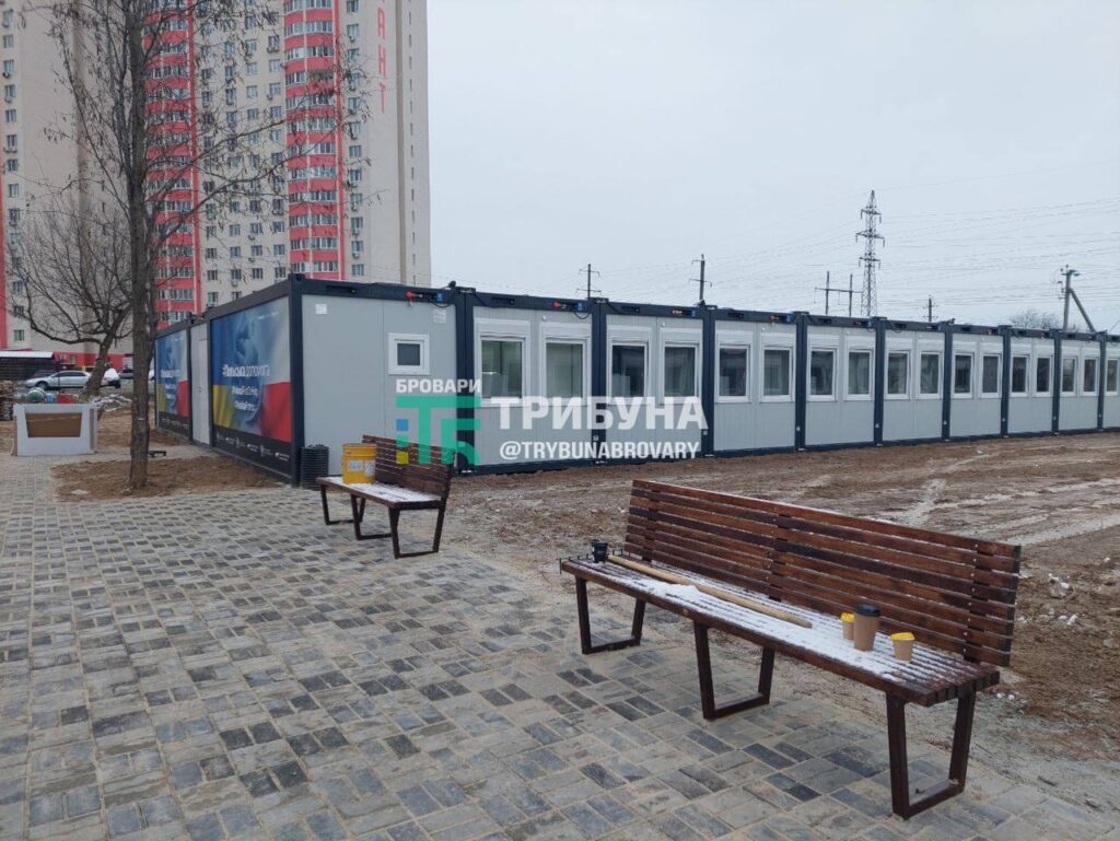 Чиї фірми і за скільки облаштували модульне містечко в Броварах модульне містечко