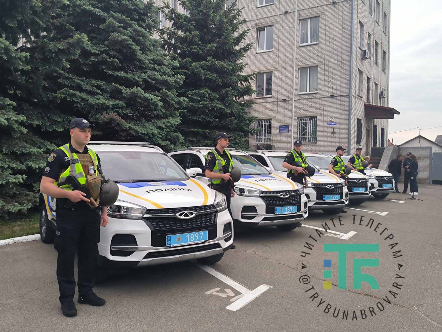 Нові авто для поліції
