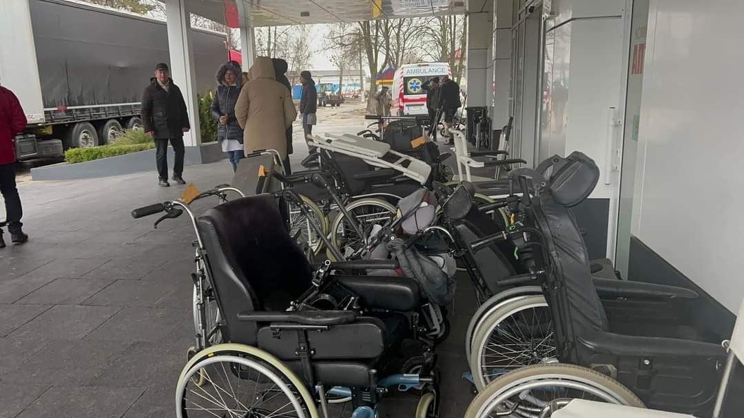 гумдопомога з Нідерландів у лікарню