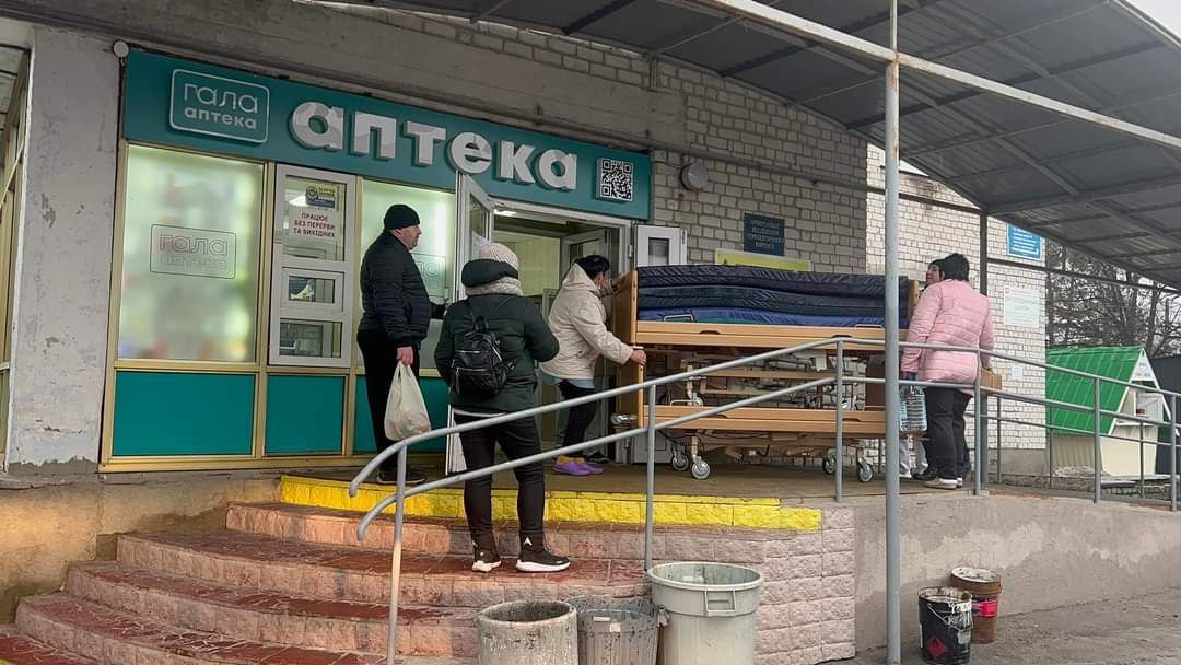 гумдопомога з Нідерландів у лікарню