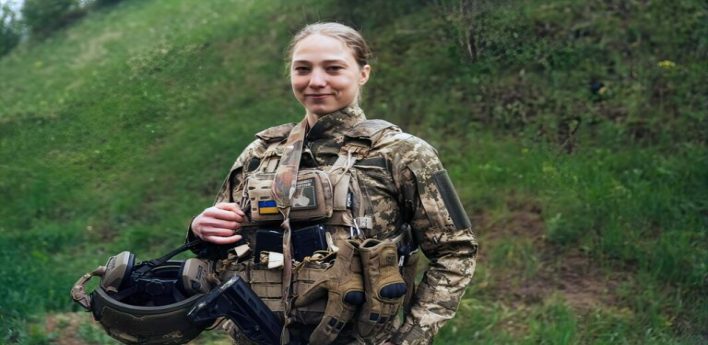 Броварчанка Аліна Шух у Нацгвардії: чемпіонка світу готує іноземних бійців до захисту України