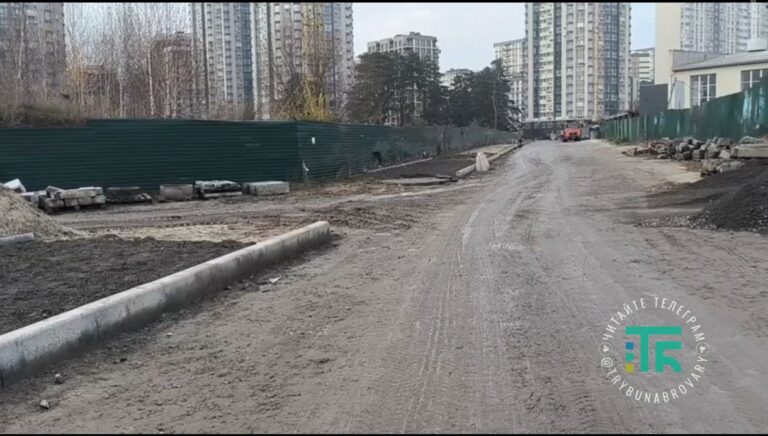 У Броварах на завершення будівництва пров. Івана Сокура з бюджету громади планують виділити понад 16 млн грн пров. Сокура