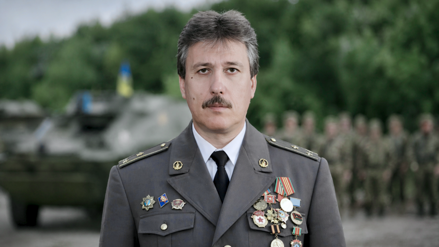 У Броварах попрощалися з ветераном ЗСУ Валерієм Тихоновим