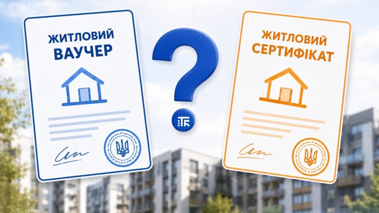 Житловий сертифікат і ваучер: у чому різниця між програмами державної підтримки