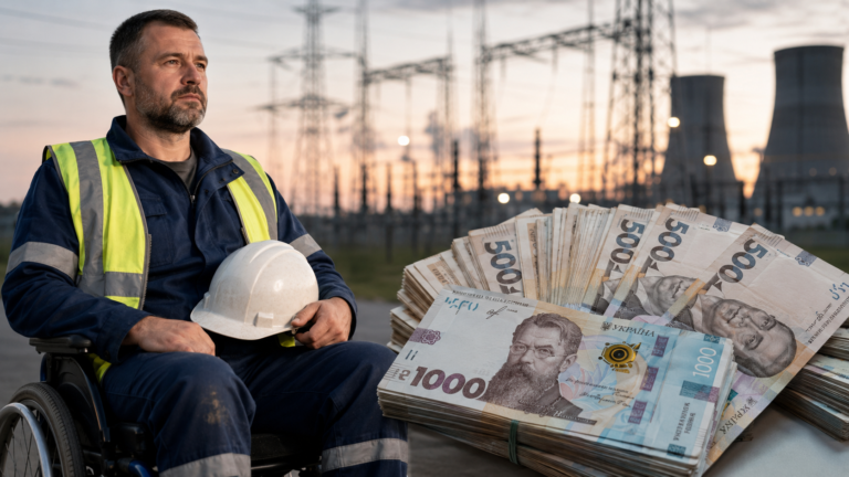 Одноразова допомога працівникам критичної інфраструктури з інвалідністю: гарантовані виплати від 200 тисяч гривень