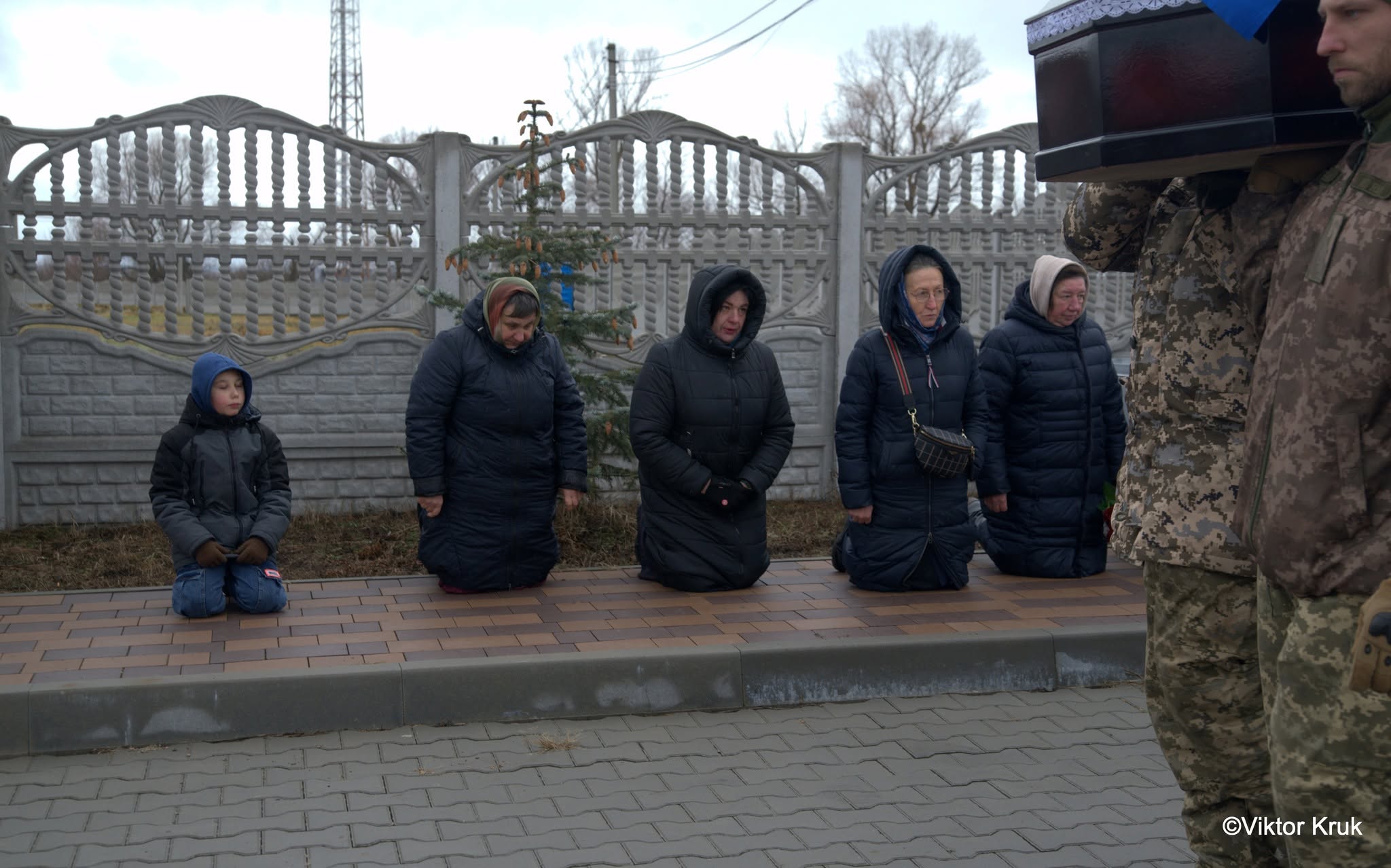 Поховання Віталія Данчишена