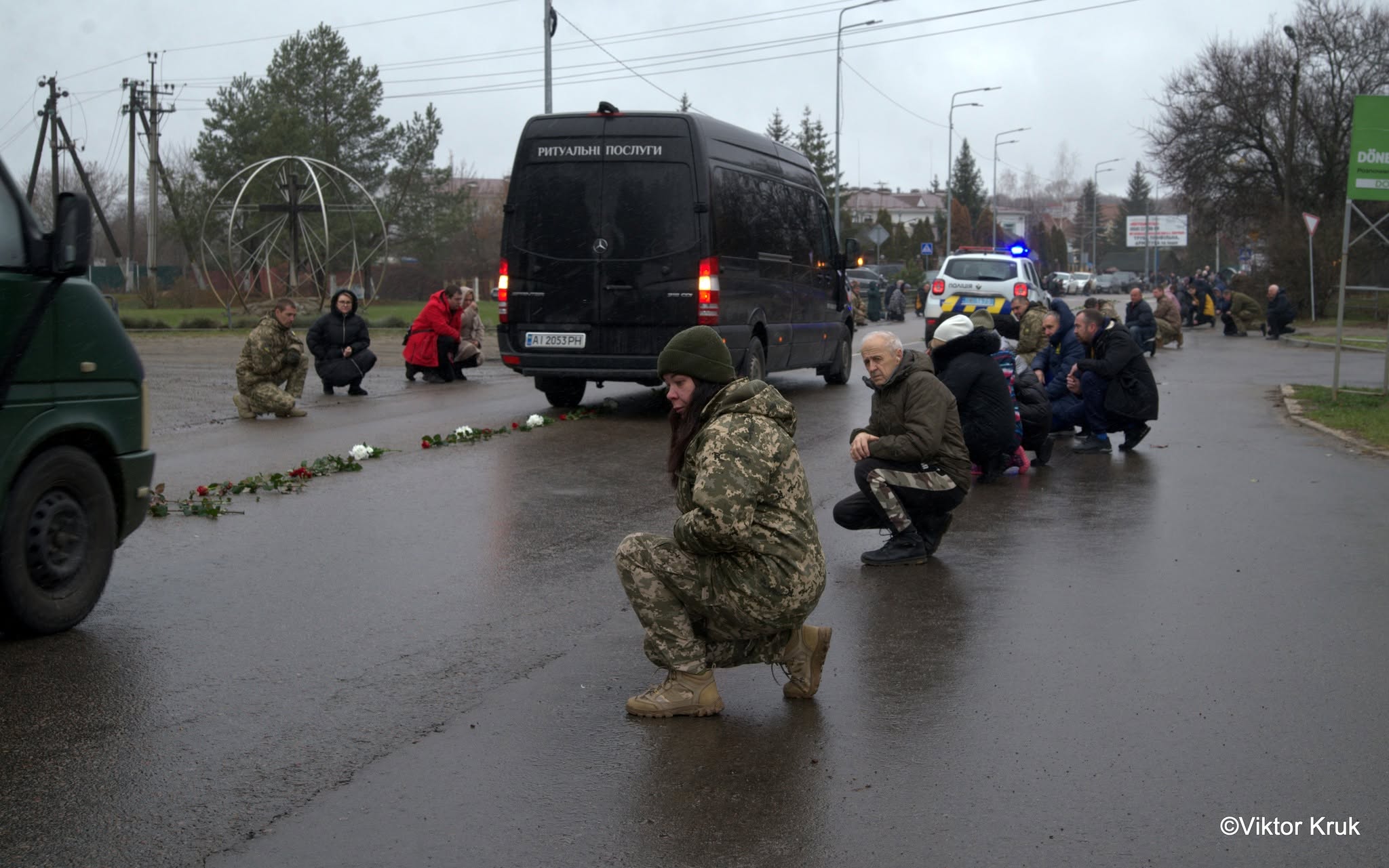 Поховання Віталія Данчишена