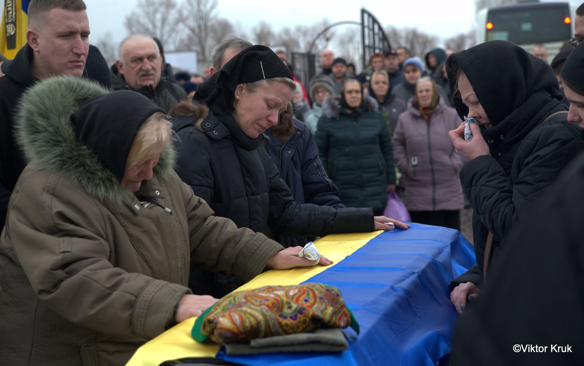 Поховання Віталія Данчишена